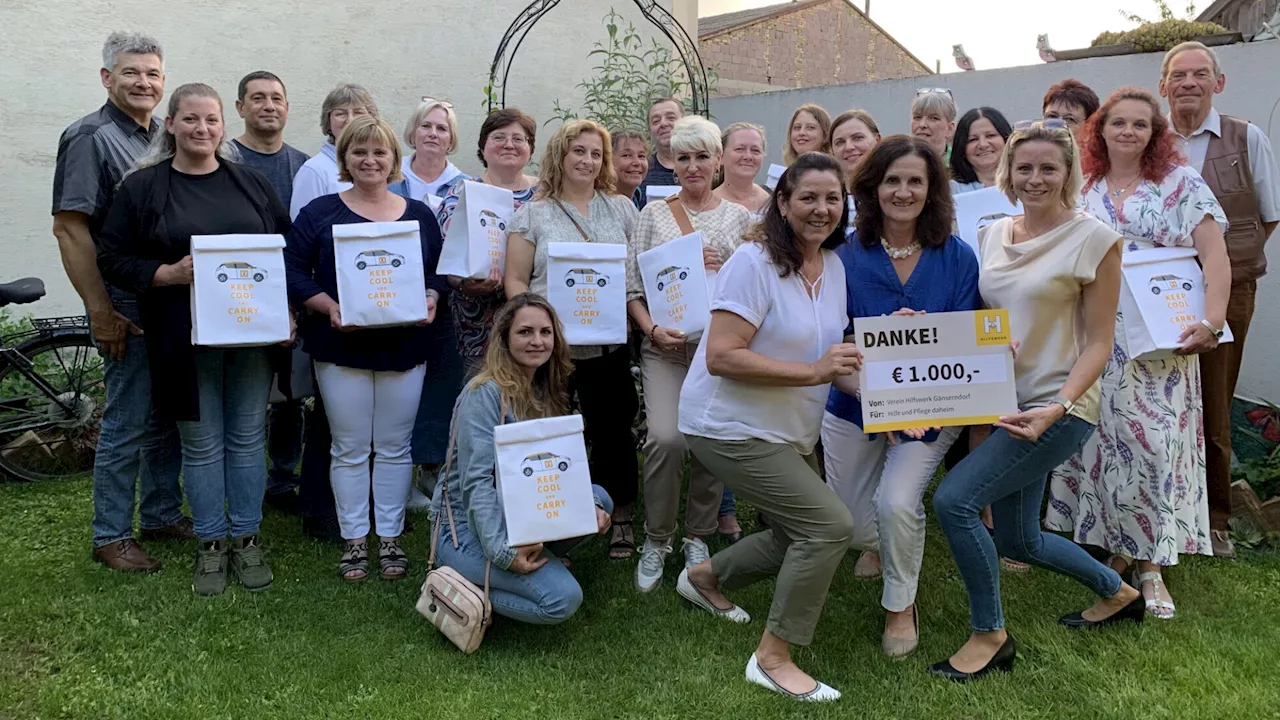 Sommerfest als Dankeschön für die Mitarbeiter der Volkshilfe