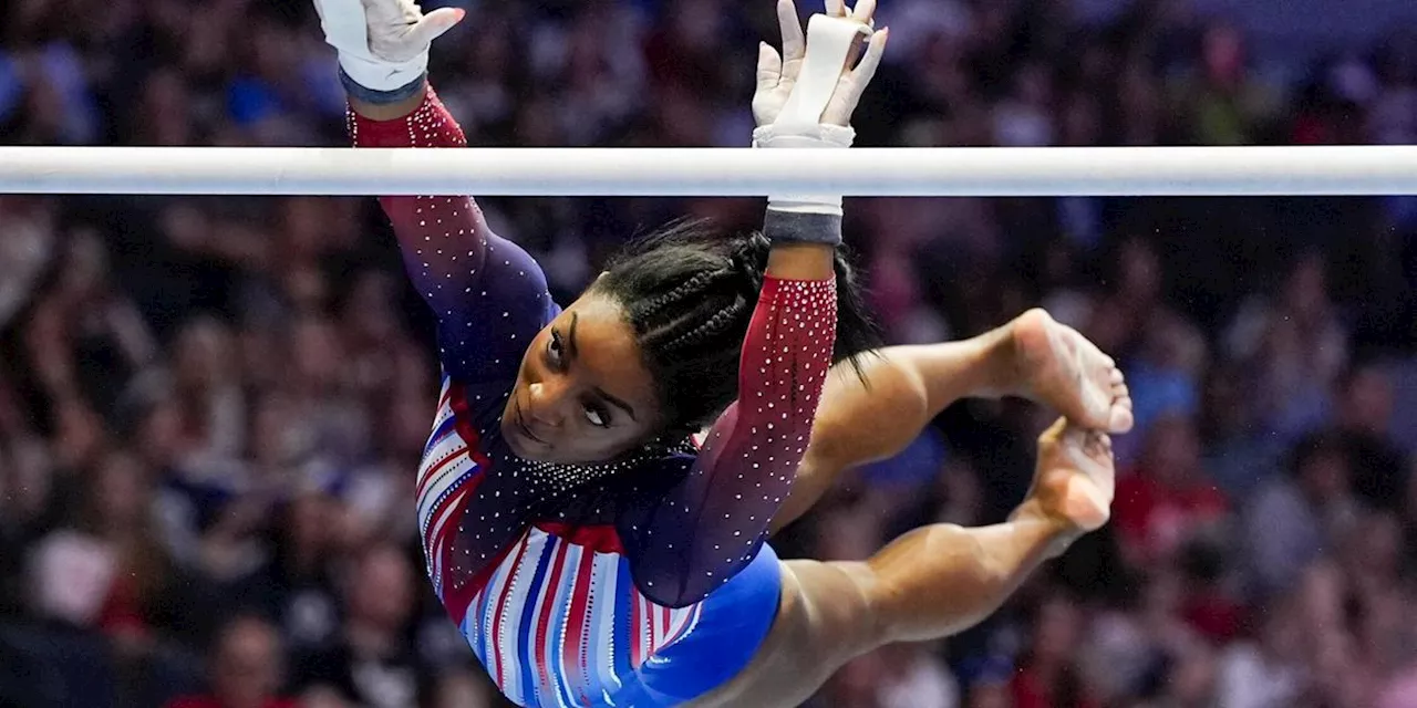 Turnerin Biles f&uuml;r Olympia in Paris qualifiziert