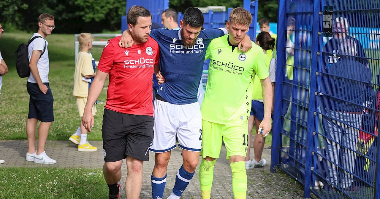 Verletzt: Arminia Bielefeld „bis auf weiteres“ ohne Gerrit Gohlke