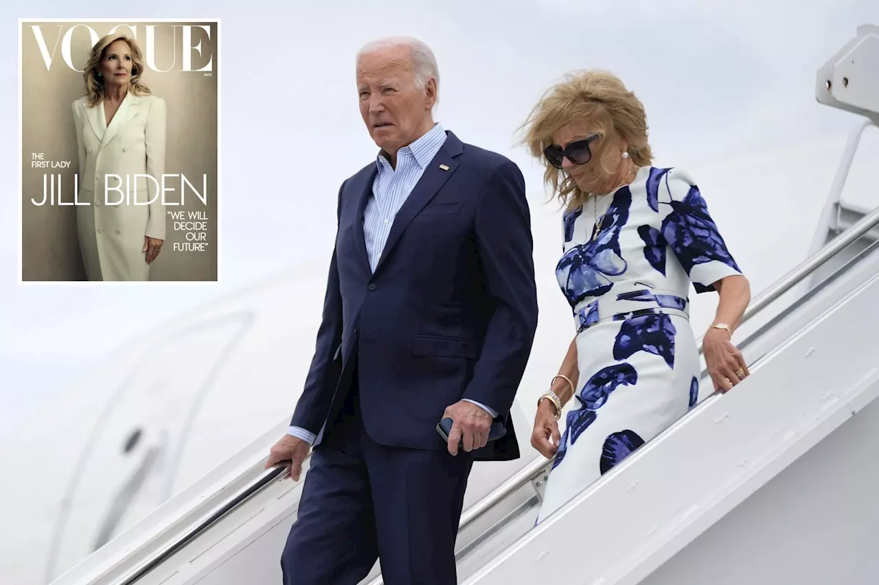 Jill Biden's Vogue interview proves she's clinging to the reins of power