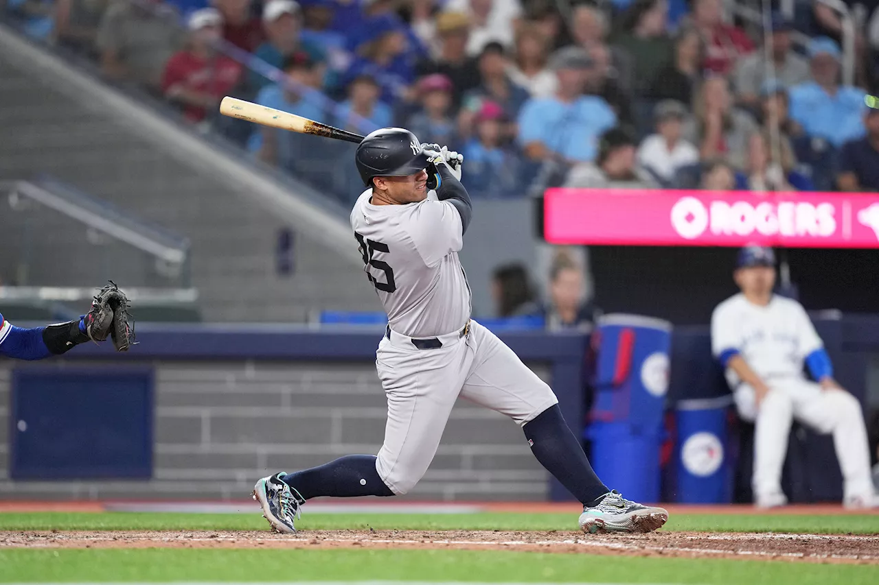 Yankees' Gleyber Torres delivers another two-hit game after benching