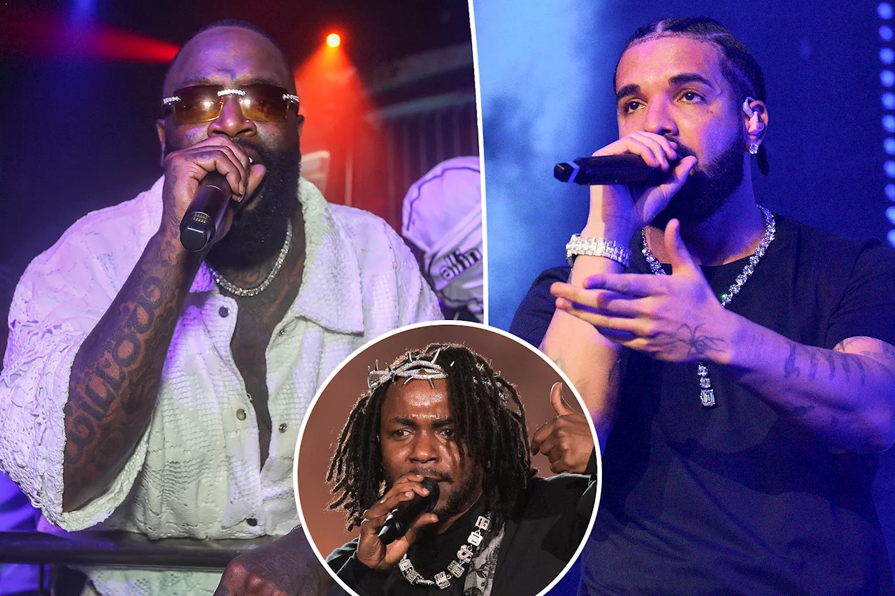 Drake fans ambush Rick Ross after he plays Kendrick Lamar's diss track at Canadian music festival