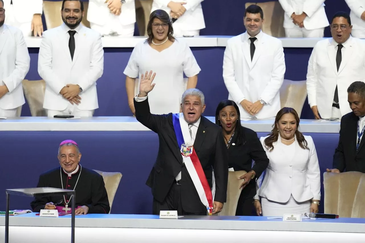 José Raúl Mulino sworn in as Panama's new president, promises to stop migration through Darien Gap