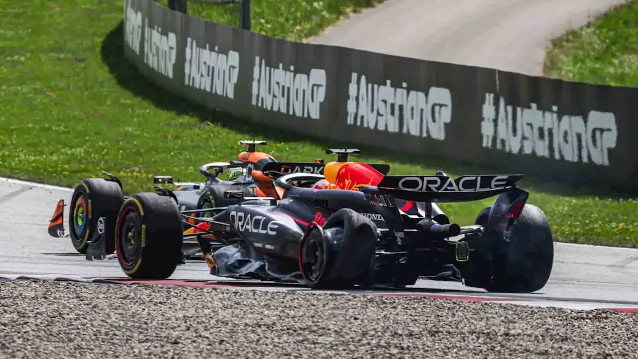  Lando Norris and Max Verstappen's unheard radio in Austrian GP clash