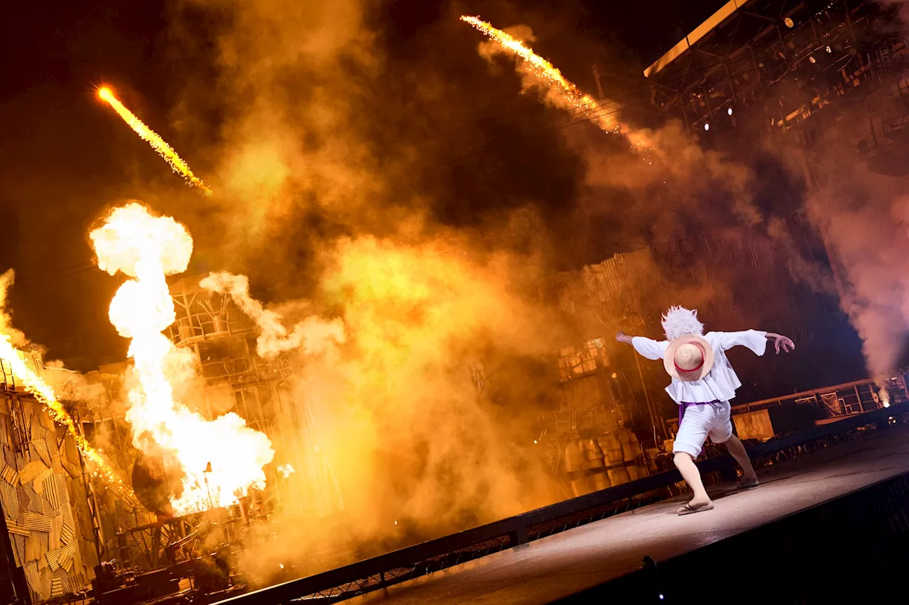 最高の笑顔で、鼓動が高鳴る、超興奮の夏が今夜初公開『ワンピース・プレミア・サマー 2024』パーク初登場！ルフィの最高地点“ギア５”炸裂の瞬間を招待ゲスト約2,000名が目撃！