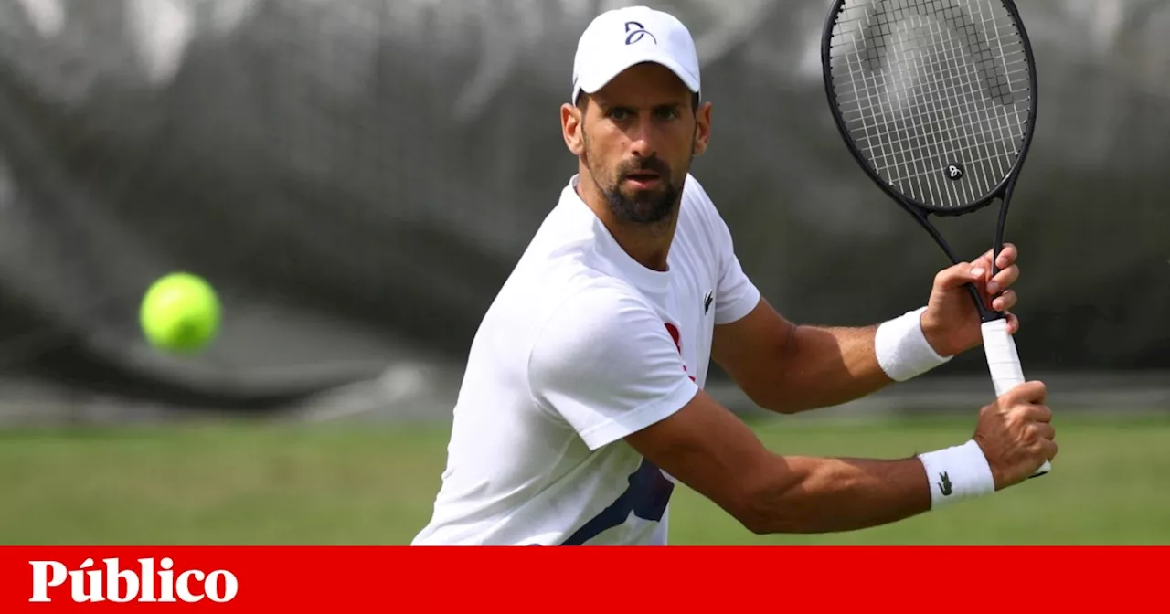 Com o joelho inteiro, Novak Djokovic procura oitavo título em Wimbledon