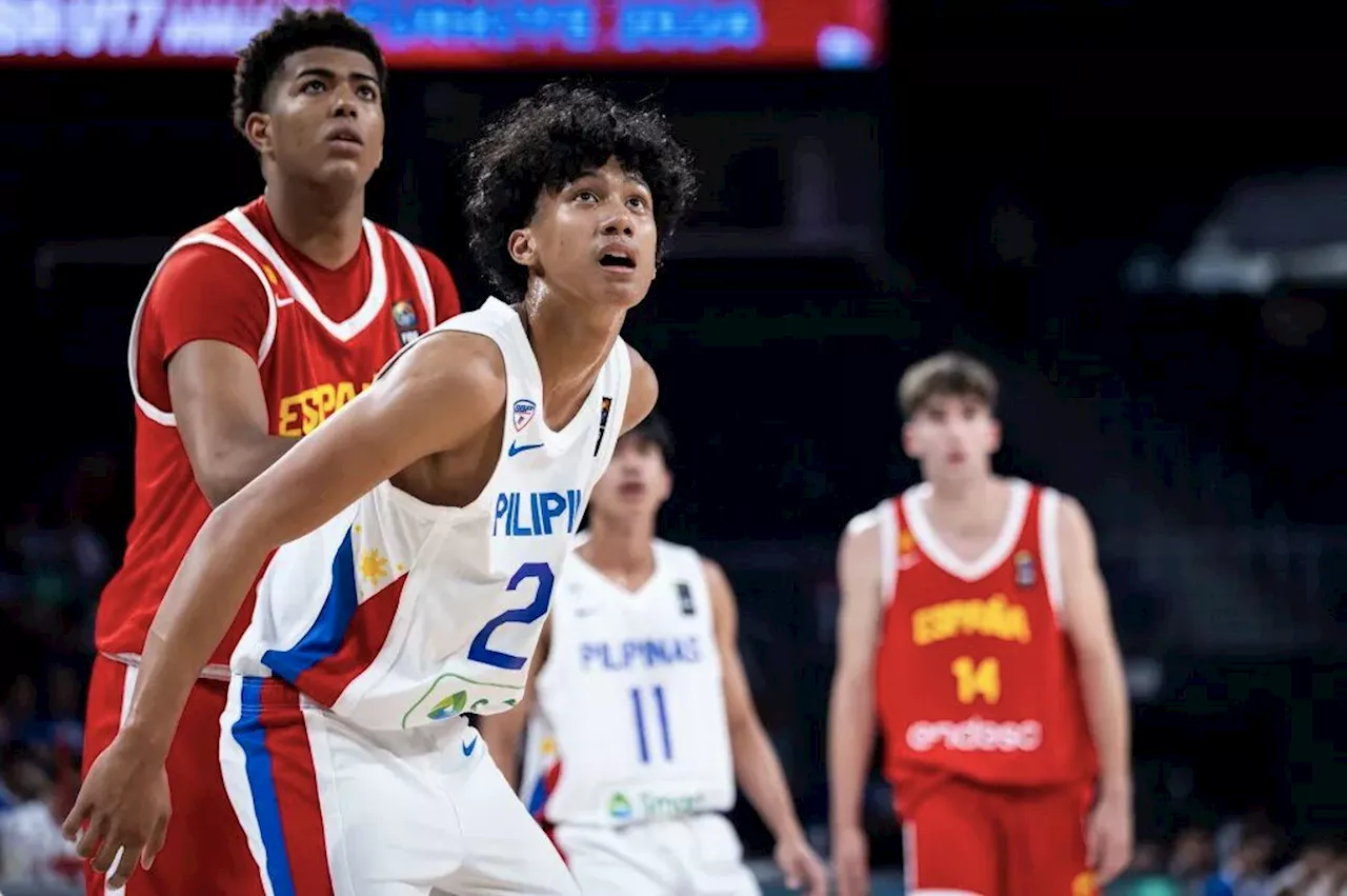 Gilas Boys fall to 0-2 in FIBA U17 World Cup after 62-point loss to Spain