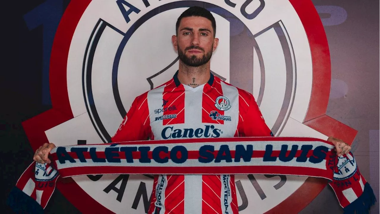 ¡Benvenuto! Atlético de San Luis presenta a Cristiano Piccini como refuerzo para el AP2024