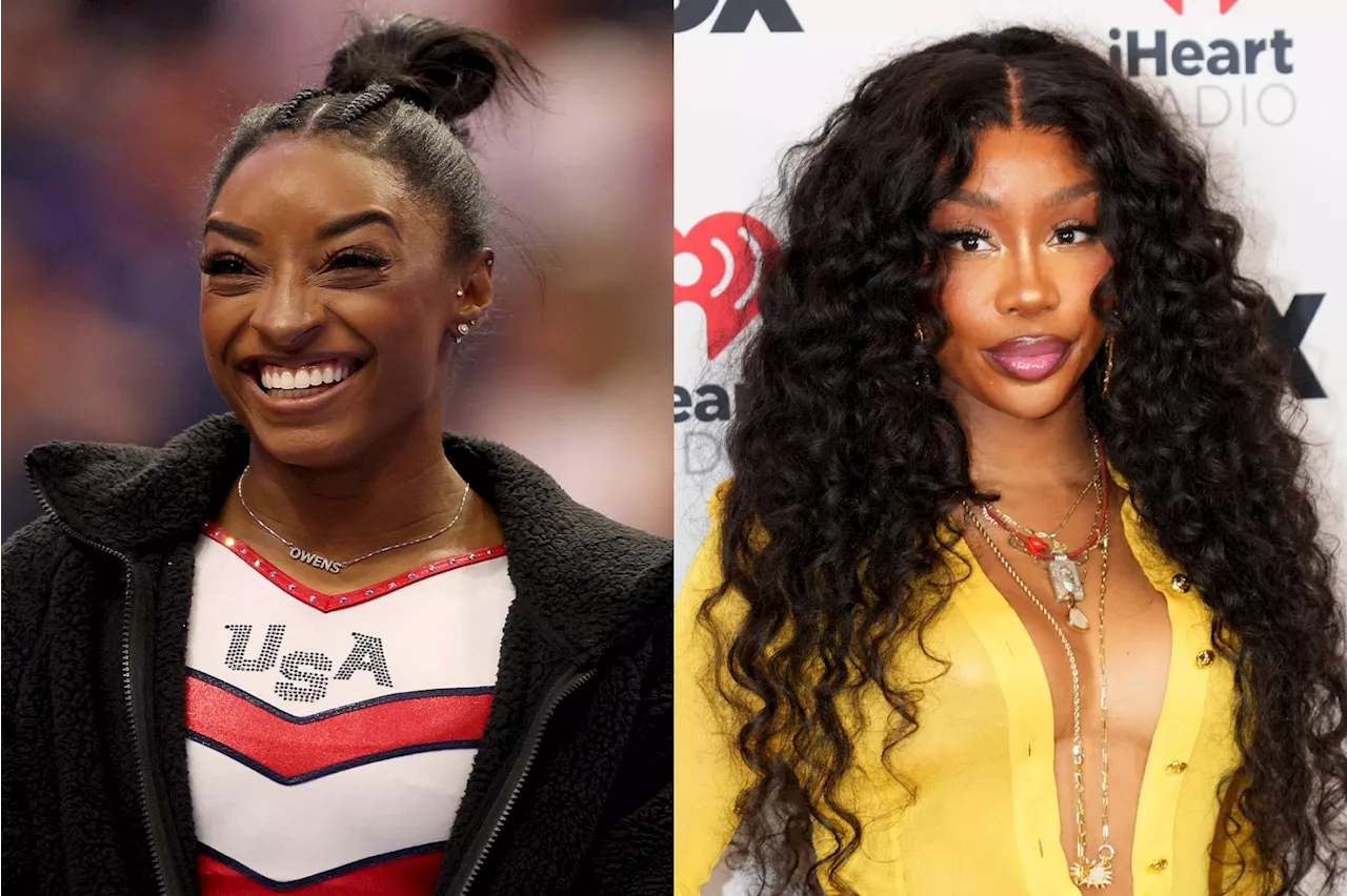 SZA Lives Her ‘Wildest Dream’ With Simone Biles in Their Handstand Competition