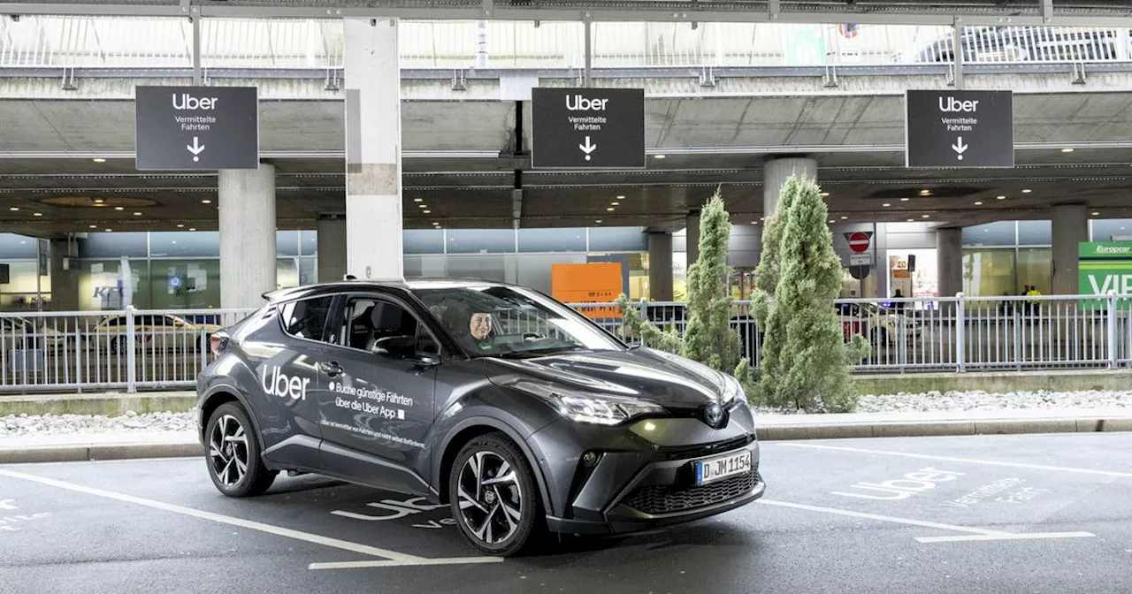 Flughafen Düsseldorf: Taxiverbände fordern Aufkündigung der Kooperation mit Uber