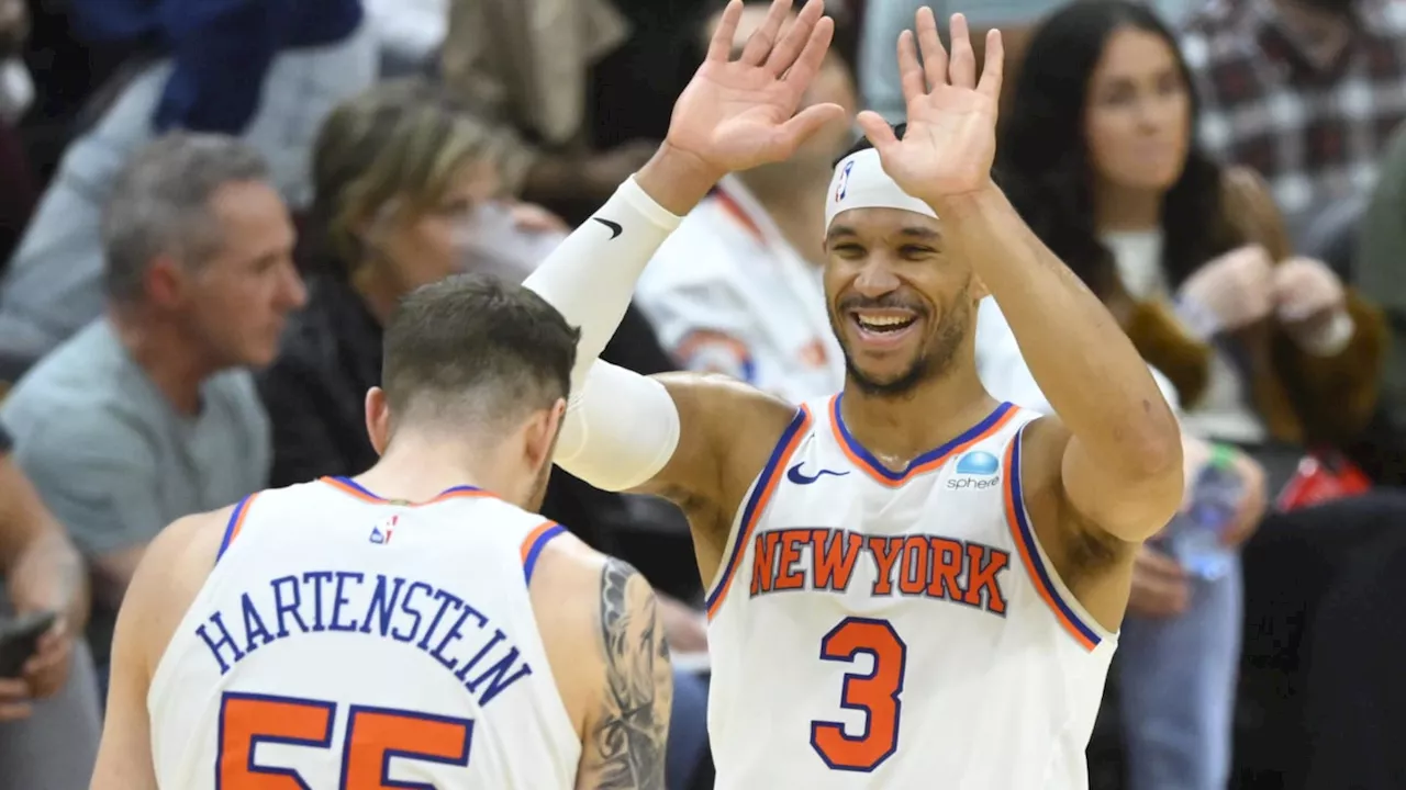 Knicks' Josh Hart Hilariously Reacts to Isaiah Hartenstein Signing With Thunder