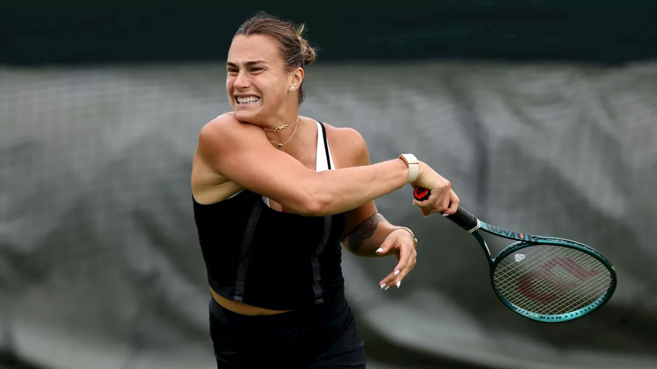 Wimbledon: Aryna Sabalenka pulls out on first day due to shoulder injury