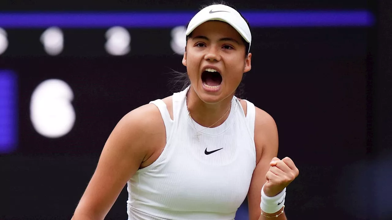 Wimbledon: Emma Raducanu 'wins ugly like England' against lucky loser Renata Zarazua to reach second round