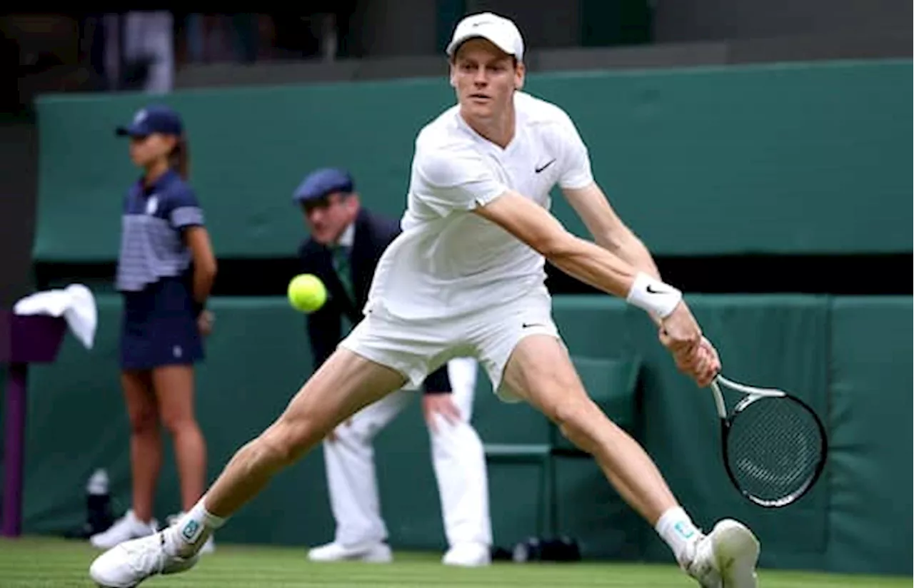 Wimbledon 2024, Sinner batte Hanfmann in 4 set: ora derby con Berrettini