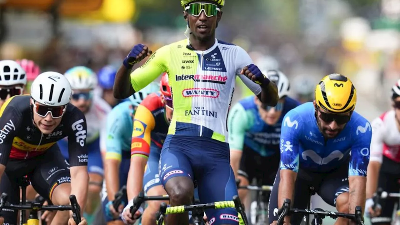 Tour de France: Eritreer Girmay gewinnt Tour-Etappe