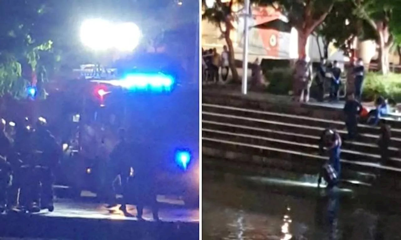 Man who allegedly pushed another into S'pore River at Clarke Quay arrested after body is found