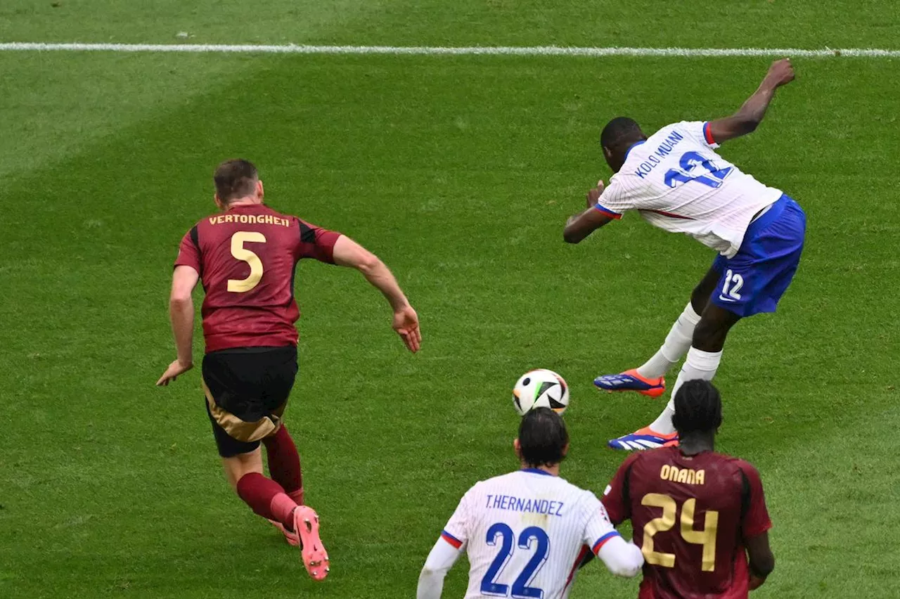  Belgique (1-0). « Que ce soit contre son camp ou pour moi, je suis content » dit Randal Kolo Muani