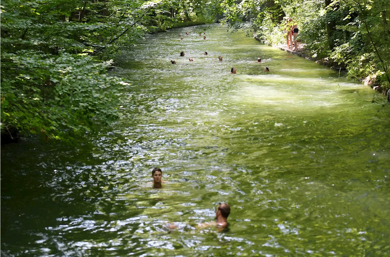 München: 26-Jähriger nach Baden im Eisbach vermisst