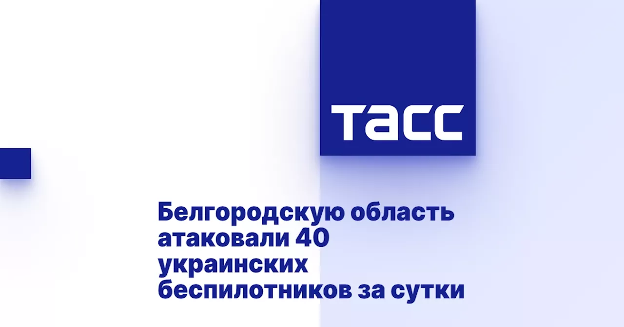 Белгородскую область атаковали 40 украинских беспилотников за сутки