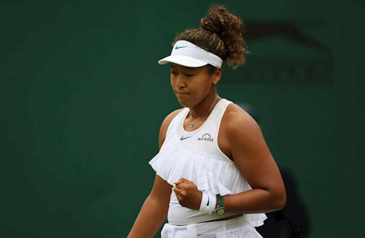 Former world number one Osaka earns first Wimbledon win since 2018