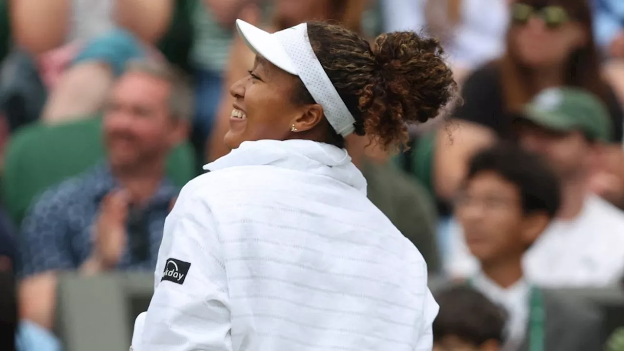 ‘It feels like a dream’: Naomi Osaka wins first Wimbledon match for six years