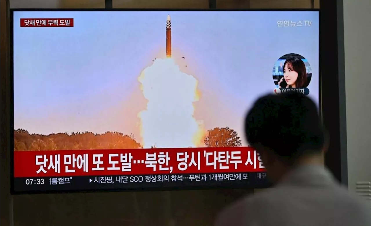 NKorea fires ballistic missiles but one fails