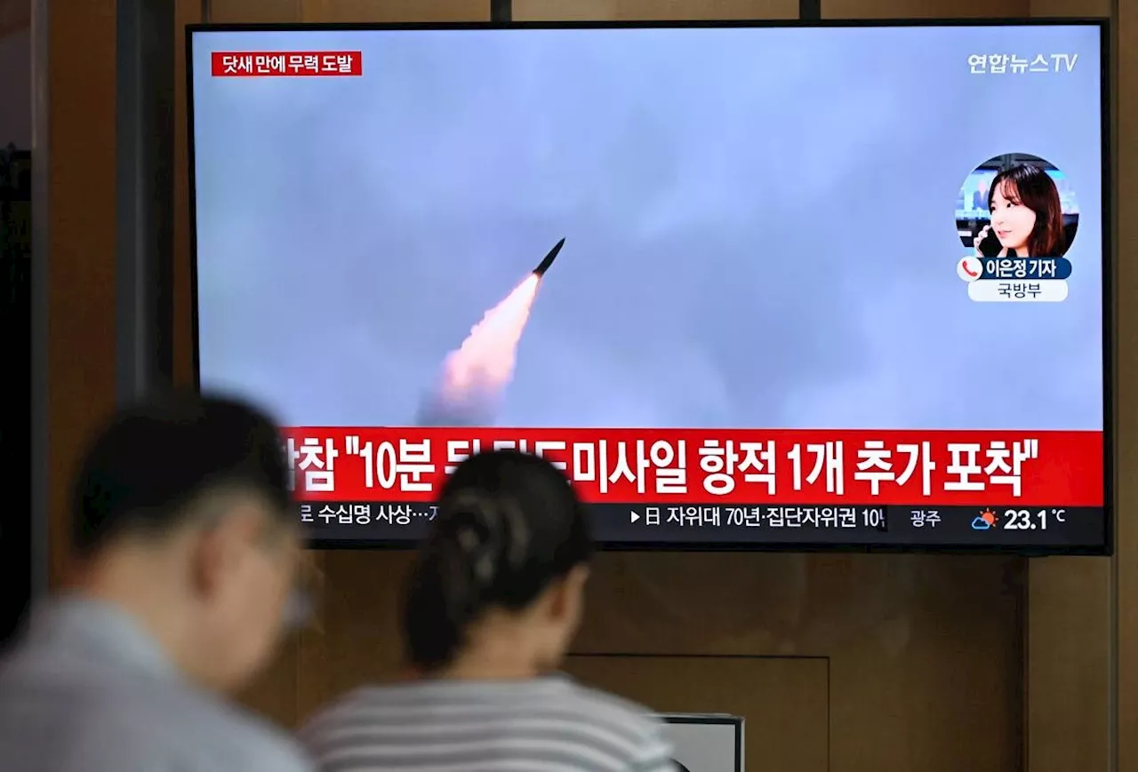 North Korea fires two ballistic missiles