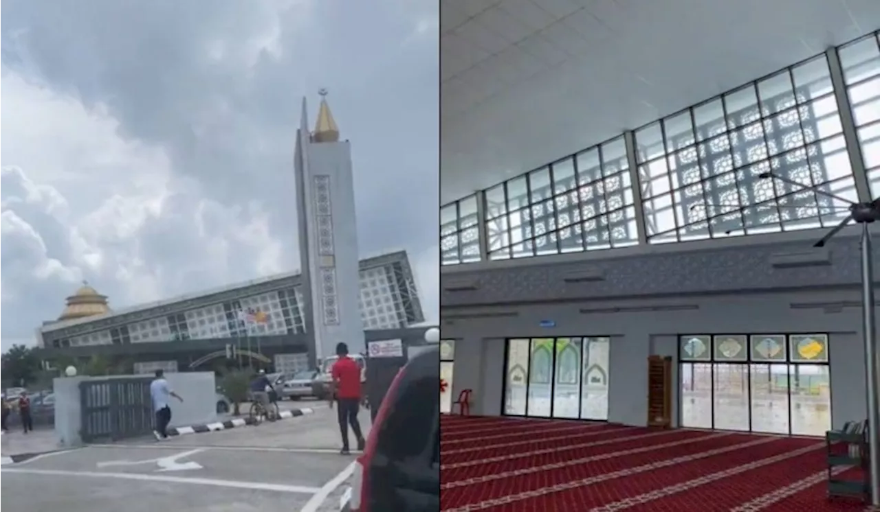 [Video] Reka Bentuk Masjid Seperti Orang Sujud Di Puncak Alam Curi Perhatian Ramai