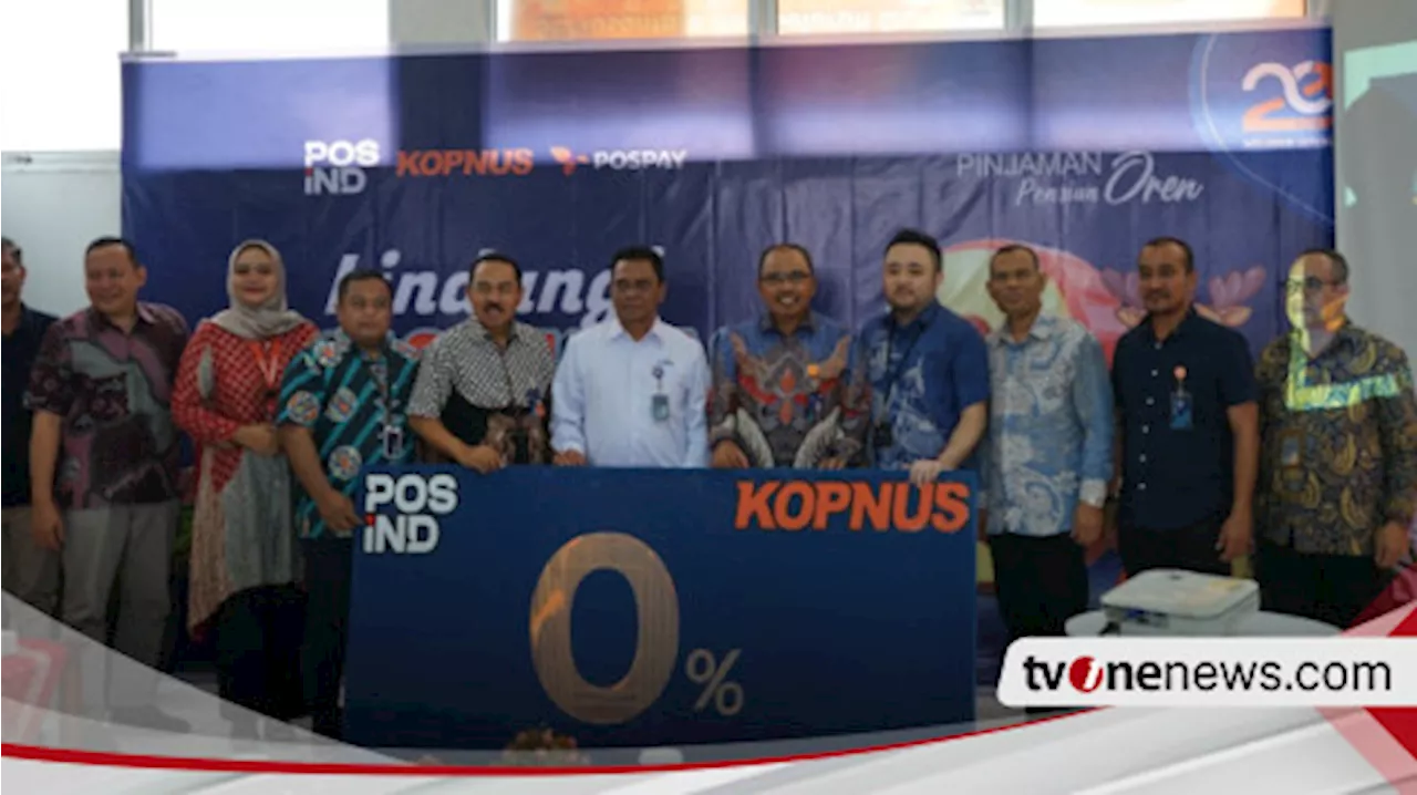 PosIND Gandeng KOPNUS Luncurkan Program Lindungi Pensiunan dengan Digitalisasi Pembayaran