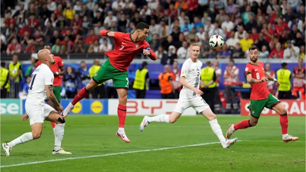 Hasil Sementara 16 Besar EURO 2024 Timnas Portugal Vs Slovenia