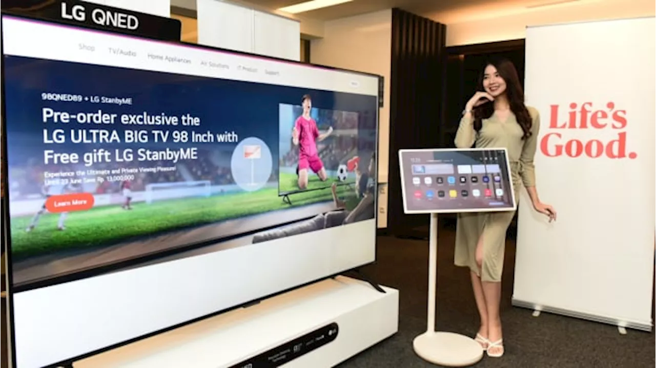 LG Rilis TV Terbaru, Hadirkan Performa Visual Tinggi dan Teknologi Pintar dalam Bentang Layar Besar