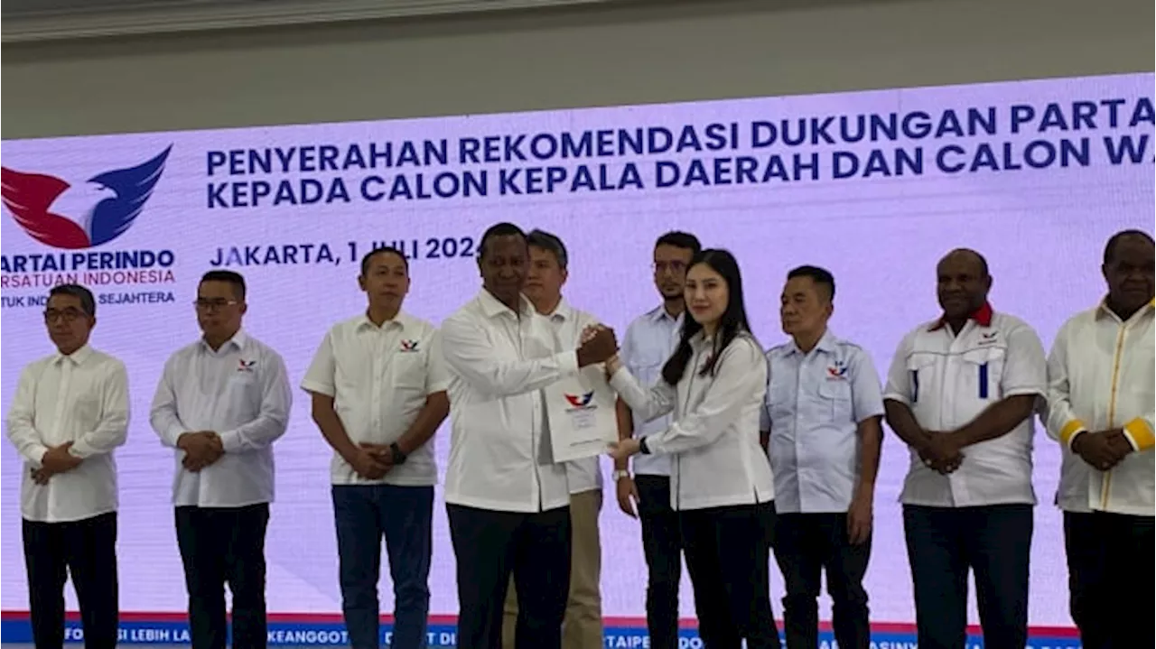 Perindo Keluarkan 37 Surat Rekomendasi Buat Calon Kepala Daerah, Ini Daftar Wilayahnya