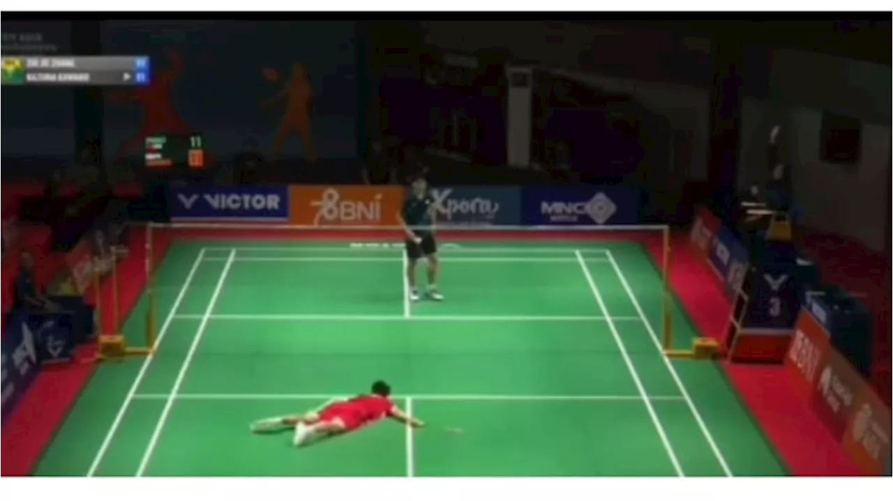 Tim Medis Dinilai Lambat Tolong Pebulutangkis China Zhang Zhi Jie, Begini Aturan BWF di Lapangan