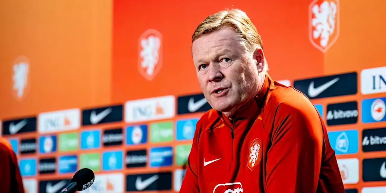 Koeman en Gakpo blikken vooruit op Nederland - Roemenië: lees de persco hier terug