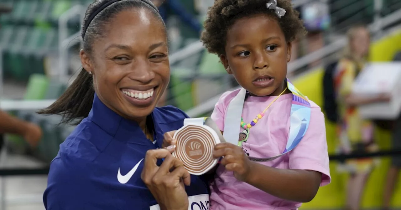 Allyson Felix helps bring a nursery to the Olympic Village for the first time