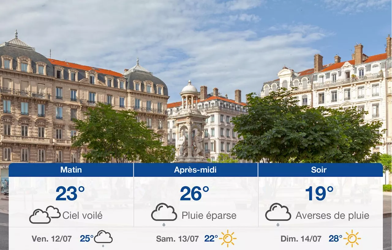 Météo Lyon: prévisions du jeudi 11 juillet 2024