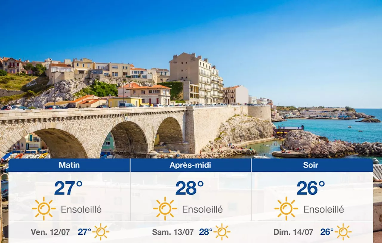 Météo Marseille: prévisions du jeudi 11 juillet 2024