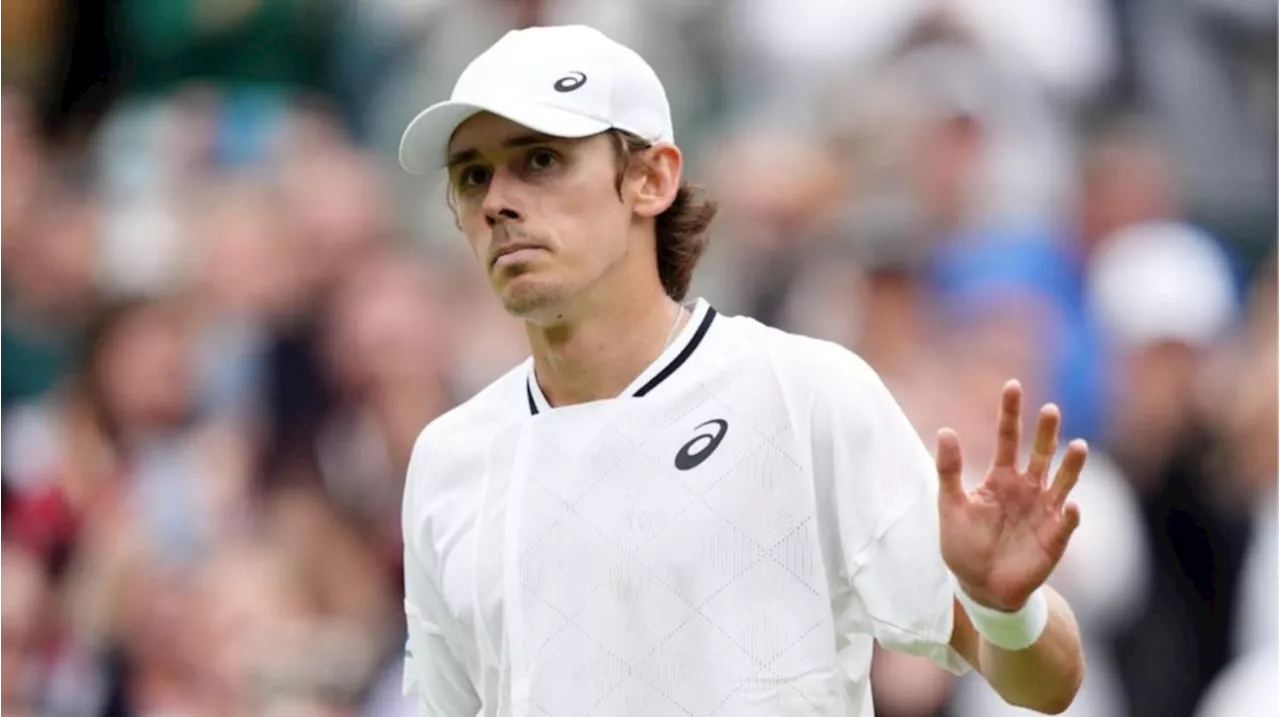 Alex de Minaur withdraws from Wimbledon quarter-final against Novak Djokovic