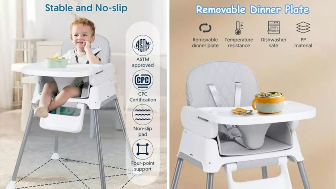 Amazon’s Choice Bellababy High Chair available for 15 per cent discount for parents wanting adjustable product