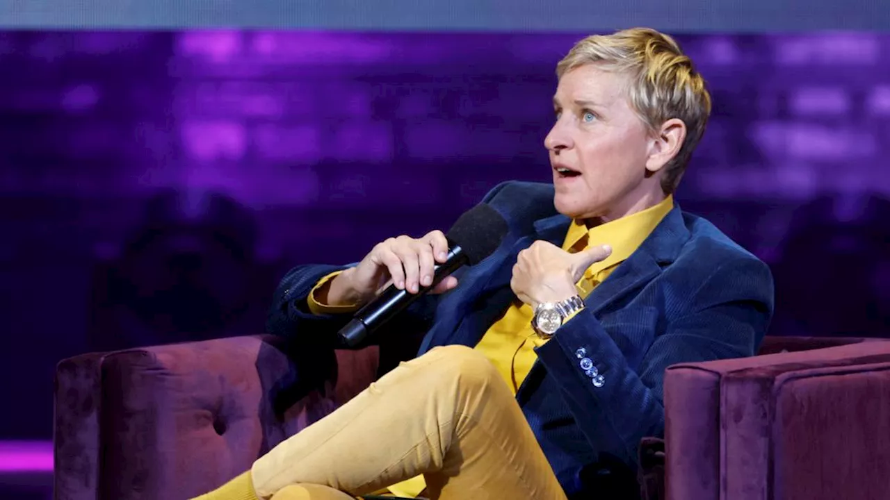 Ellen DeGeneres says she is ‘done’ with showbiz