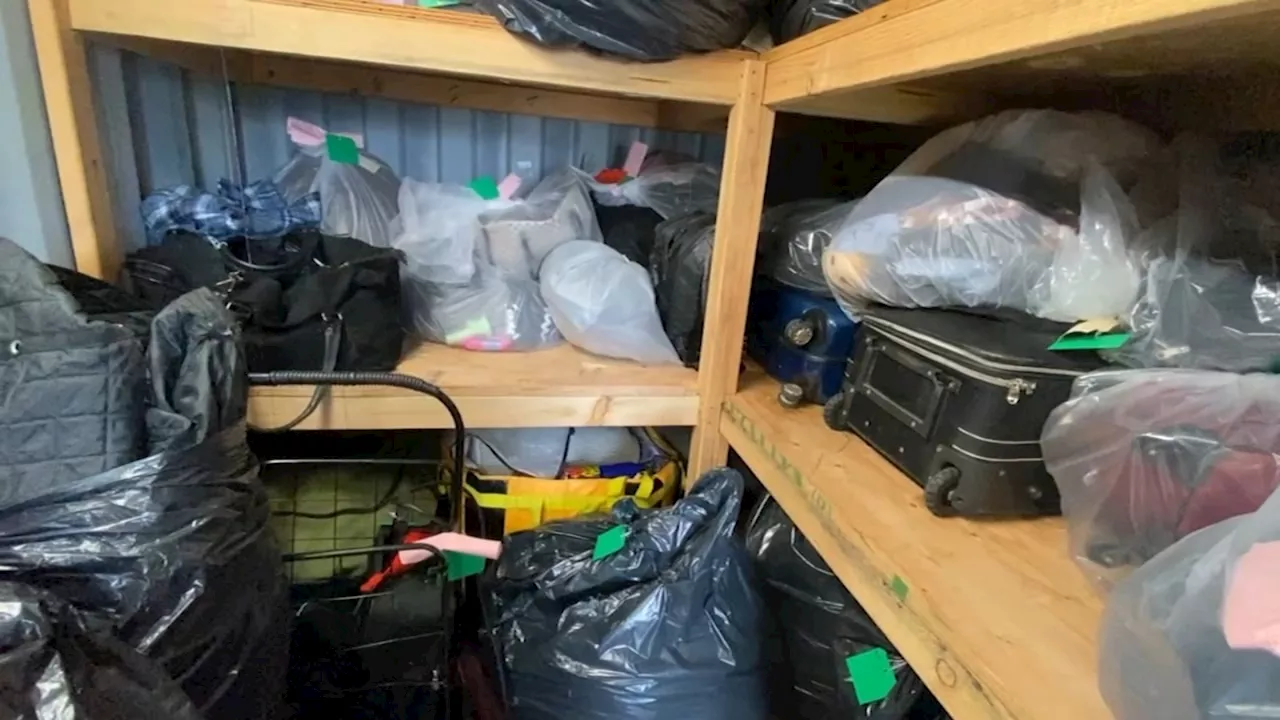 EXCLUSIVE: Inside look at how SF stores items collected from homeless encampment sweeps