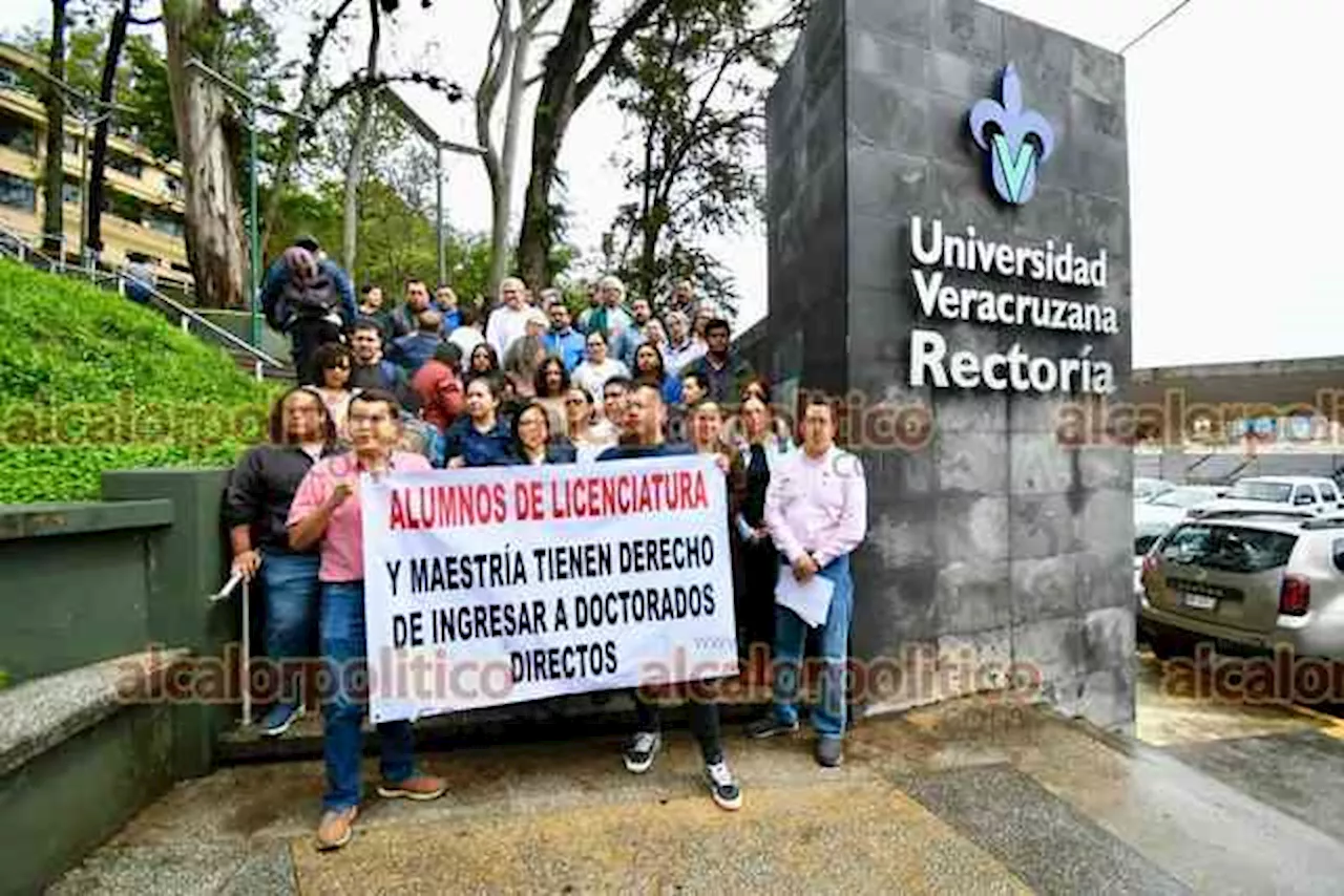 Eliminación de doctorado directo sin requerir maestría desata protesta en UV