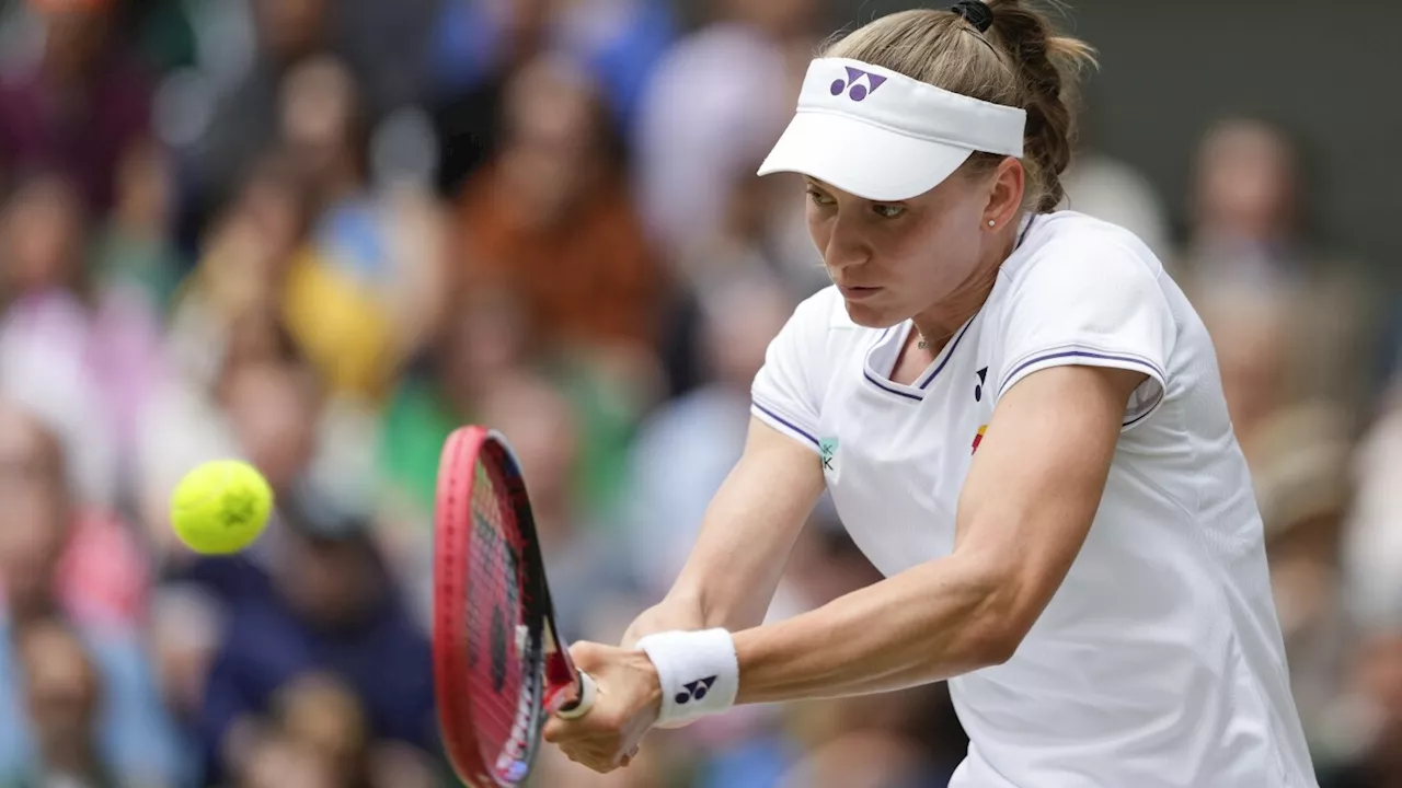 Elena Rybakina beats Svitolina to reach Wimbledon semifinals and will next face Krejcikova