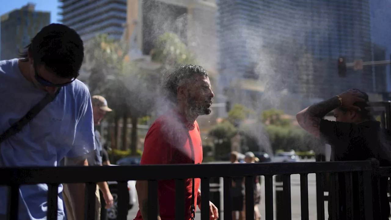 Las Vegas eyes record of 5th consecutive day over 115 degrees as heat wave continues to scorch US