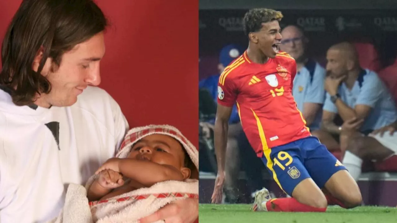 Photo of Lionel Messi with Spain's Lamine Yamal as a baby goes viral