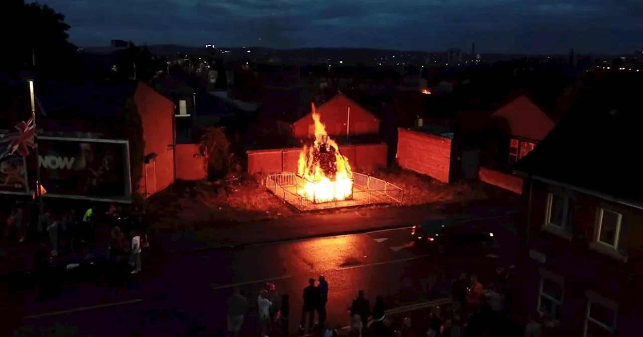 Full guide to all 11th night Belfast beacon bonfires