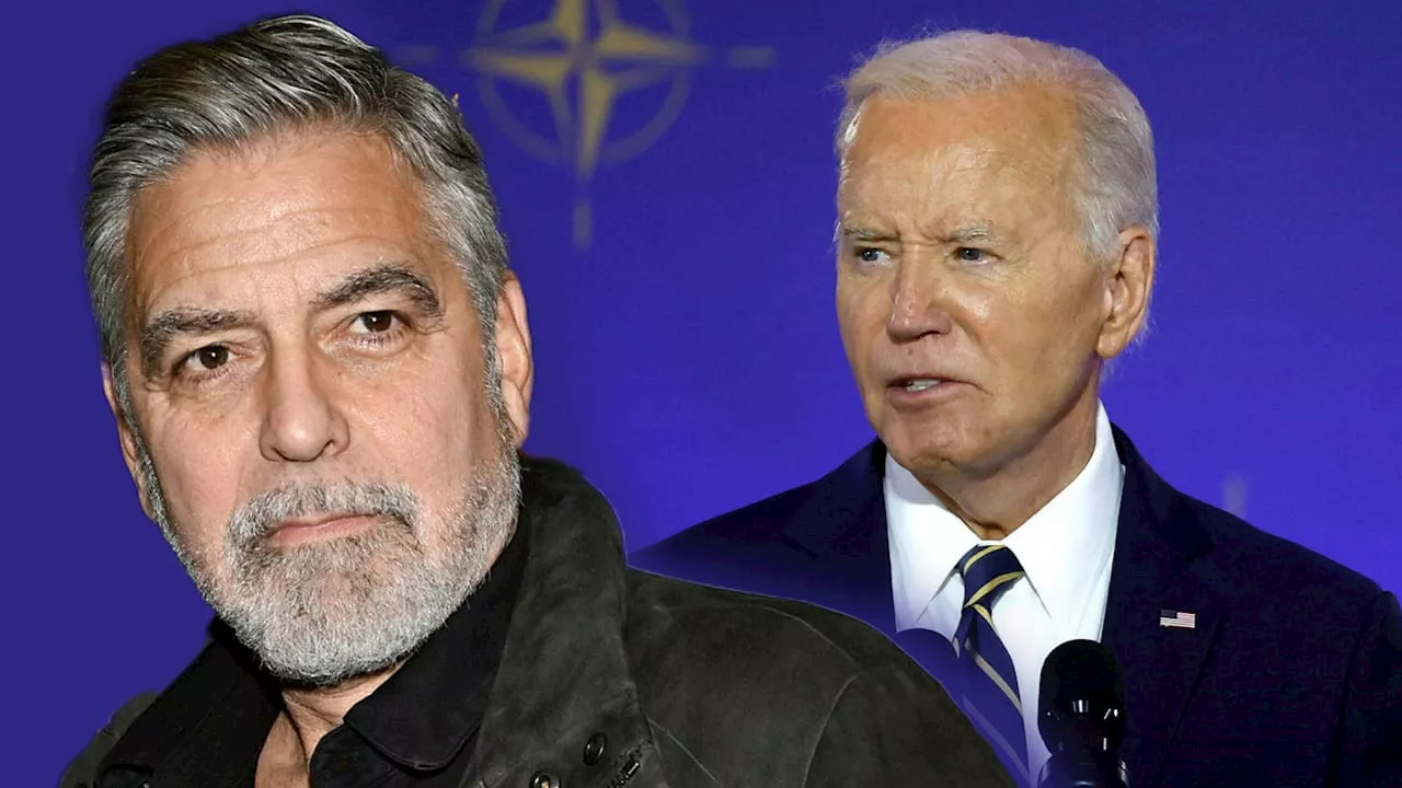 George Clooney fordert US-Präsident Joe Biden zum Rückzug auf