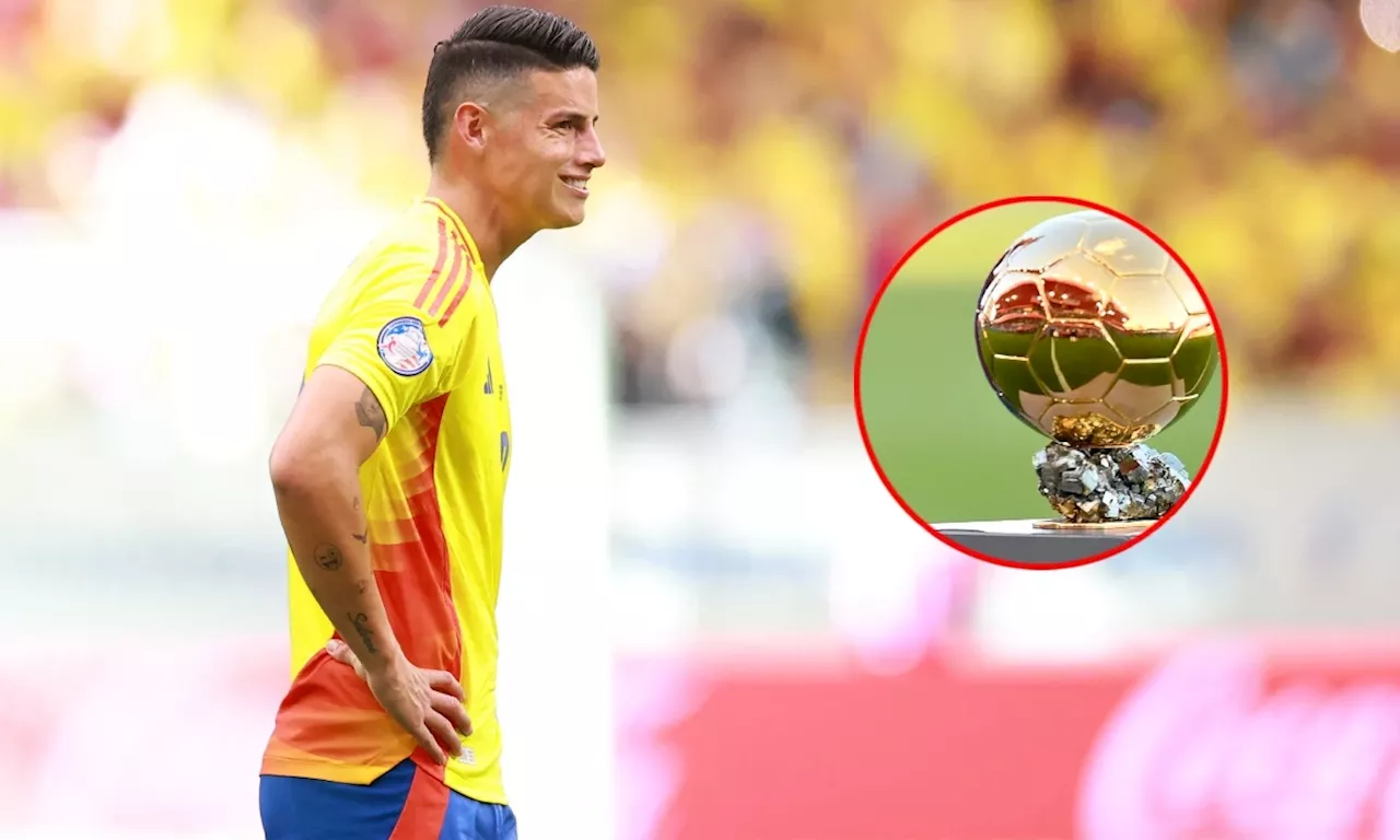 En España postulan a James como Balón de Oro, pero solo si gana Copa América