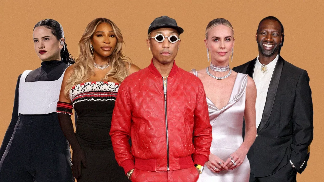 Before The Games Begin, Pharrell Williams, Charlize Theron, Serena Williams, Rosalía & Omar Sy Will Co-Host A Prelude To The Olympics