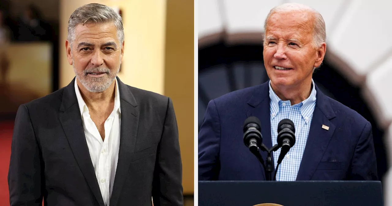 George Clooney Calls On Joe Biden To Drop Out In Passionate Op-Ed